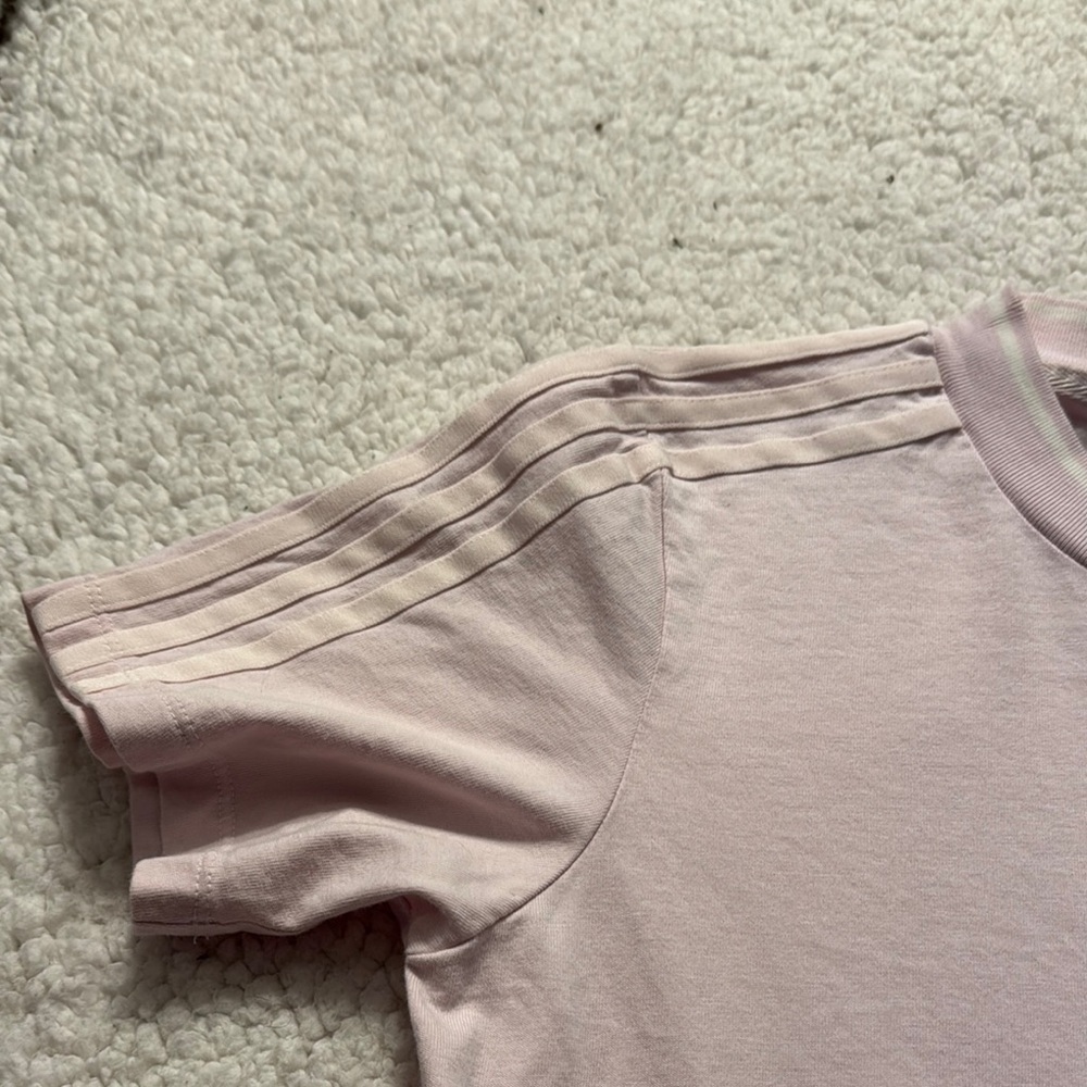 Adidas Pink Midi Dress Casual Comfort - Picture 3 of 4